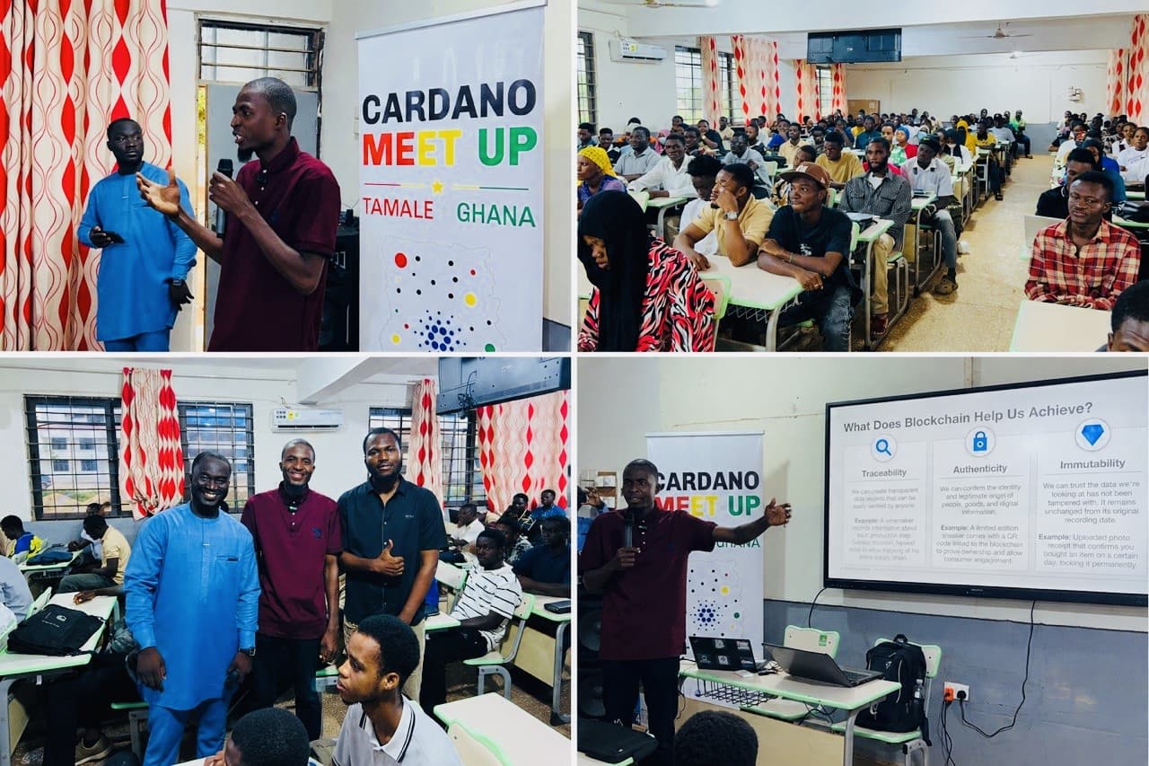 Guest Lecture at Tamale Technical University on Cardano Blockchain